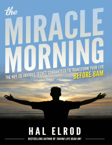 Rich Results on Google's SERP when searching for 'The Miracle Morning'